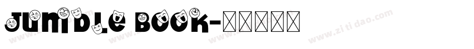 Jumble Book字体转换